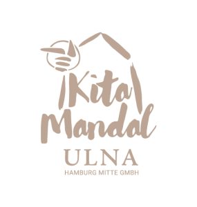 ULNA_Logo_Kita_Mandal_HH-Mitte-GmbH_4c_braun_spaced