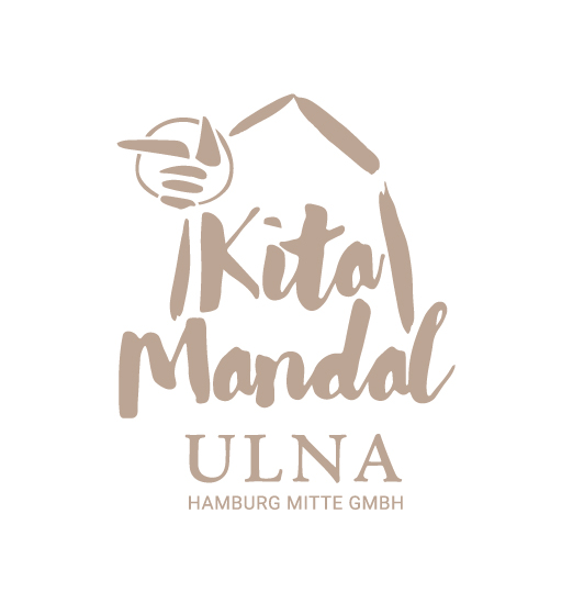ULNA_Logo_Kita_Mandal_HH-Mitte-GmbH_4c_braun_spaced